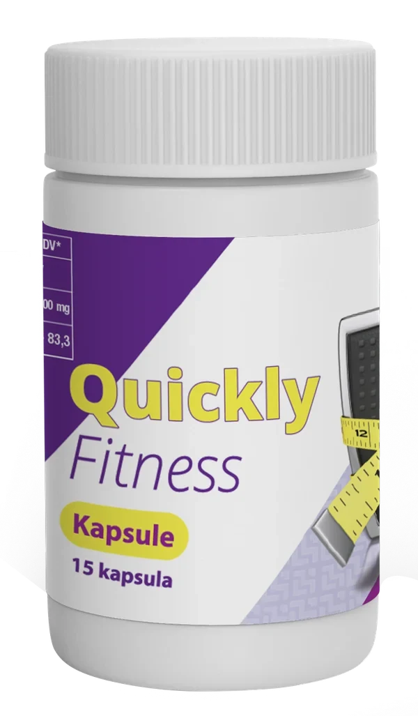 Originalna bočica Quickly Fitness, 15 kapsula